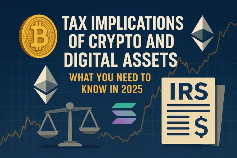 Tax Implications of Crypto and Digital Assets