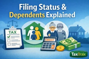 Learn about filing status and dependents Filing Status and Dependents