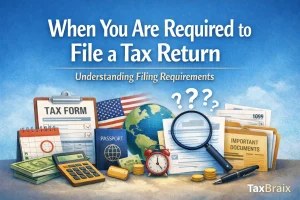 When You Are Required to File a Tax Return
