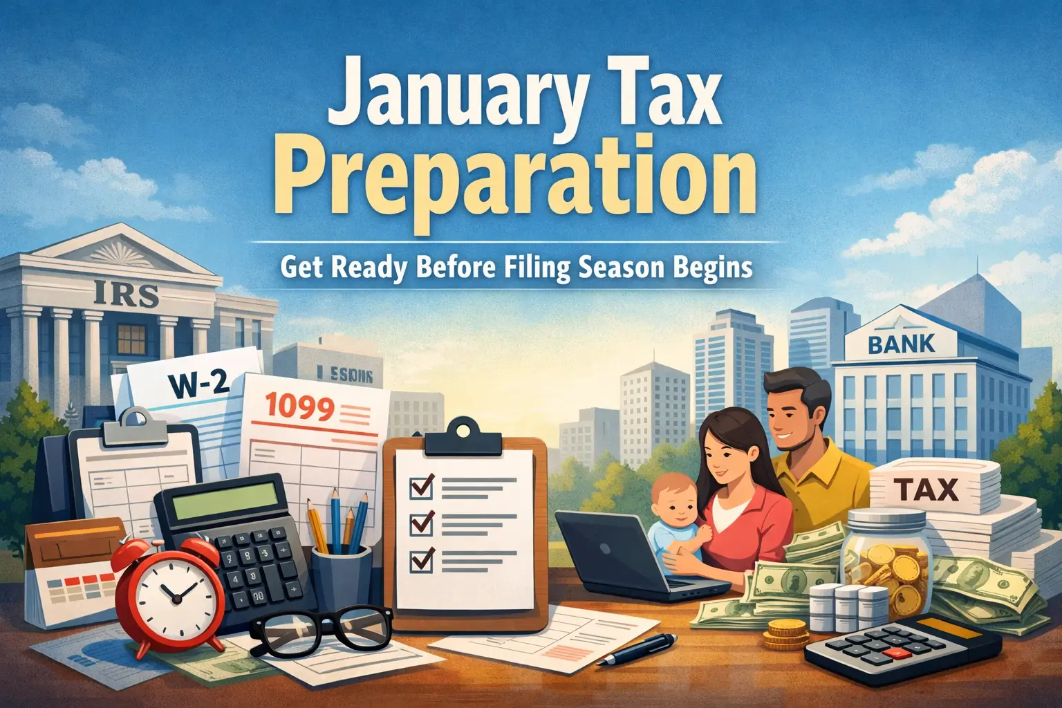 January Tax Preparation