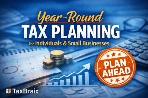 Year-Round Tax Planning for Individuals and Small Businesses Year-Round Tax Planning