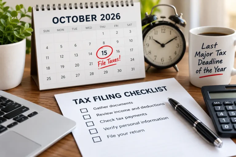 October 15 Tax Extension Deadline